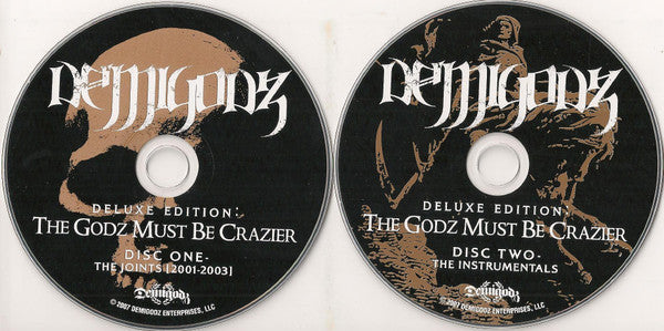 The Demigodz : The Godz Must Be Crazier (2xCD, Comp, Ltd, RM)