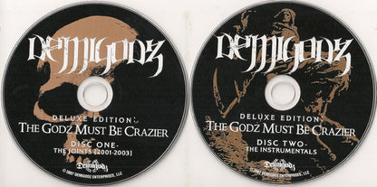 The Demigodz : The Godz Must Be Crazier (2xCD, Comp, Ltd, RM)