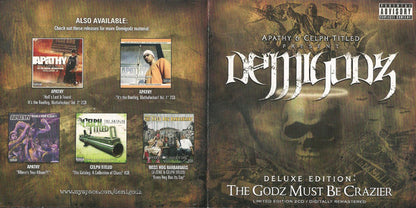 The Demigodz : The Godz Must Be Crazier (2xCD, Comp, Ltd, RM)