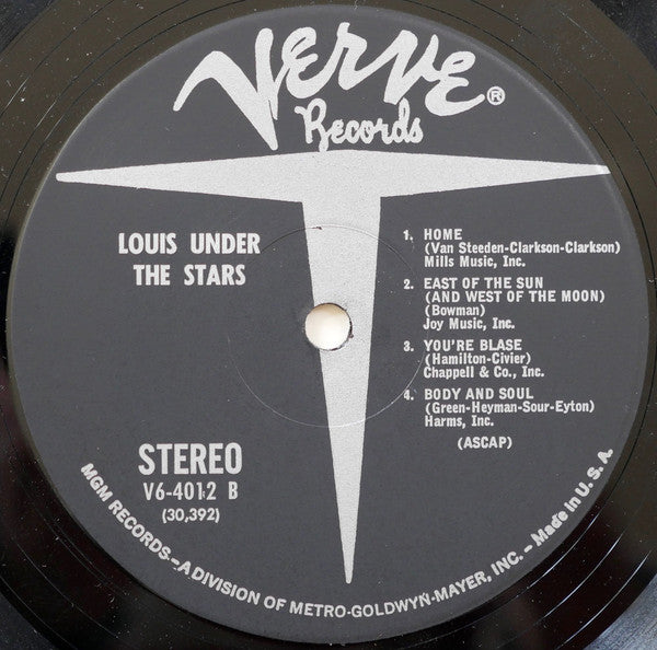Louis Armstrong : Under The Stars (LP, Album, RE)