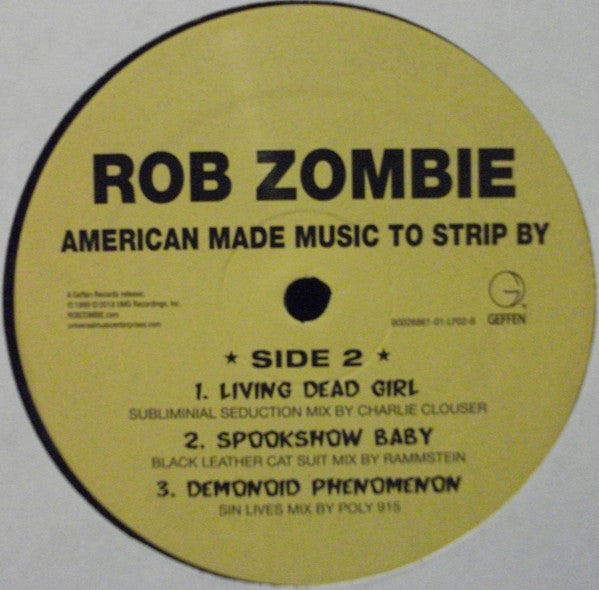 Rob Zombie : American Made Music To Strip By (2xLP, Album, RE, Gat)