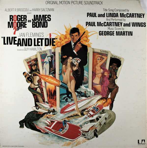 Various : Live And Let Die (Original Motion Picture Soundtrack) (LP, Album, Gat)