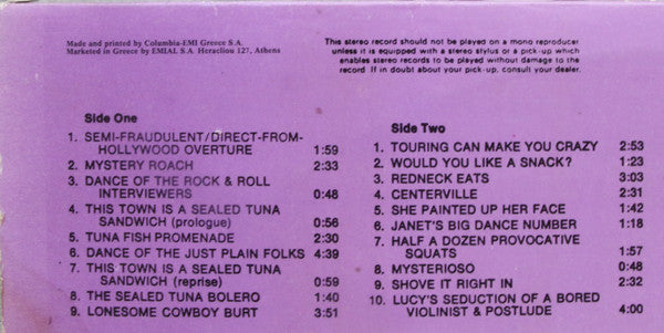 Frank Zappa : 200 Motels (2xLP, Album, RE)