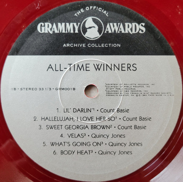 Various : Grammy Awards:  All-Time Winners (4xLP, Comp + Box)