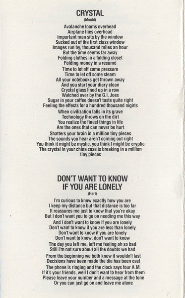 Hüsker Dü : Candy Apple Grey (Cass, Album, HX )