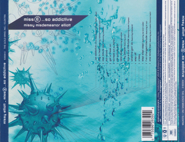 Missy Misdemeanor Elliott* : Miss E ...So Addictive (CD, Album, Enh, Promo)