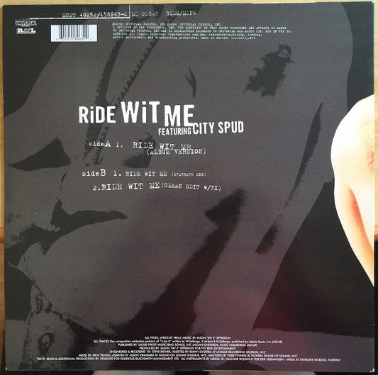 Nelly : Ride Wit Me (12")