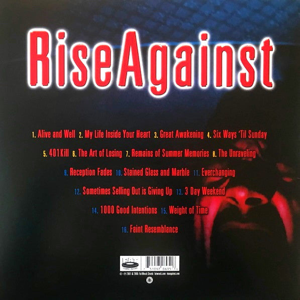 Rise Against : The Unraveling (LP, Album, RE, RM)