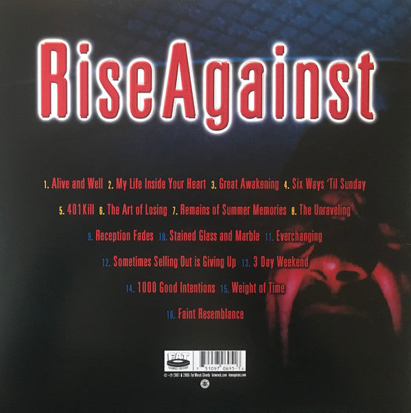 Rise Against : The Unraveling (LP, Album, RE, RM)