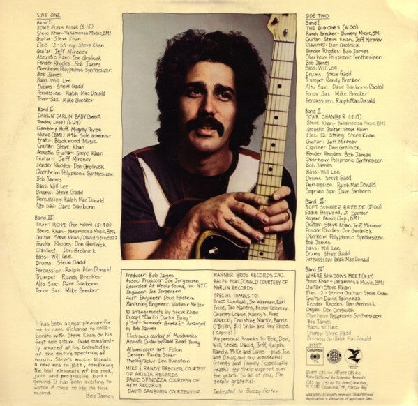 Steve Khan : Tightrope (LP, Album)
