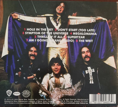 Black Sabbath : Sabotage (CD, Album, RE, RM, Dig)