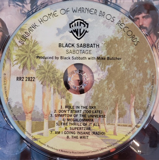 Black Sabbath : Sabotage (CD, Album, RE, RM, Dig)