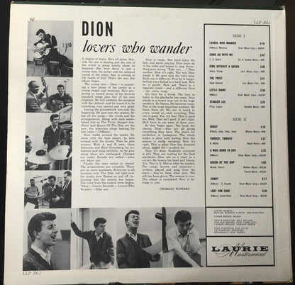 Dion (3) : Lovers Who Wander (LP, Album, Mono, Styrene, She)
