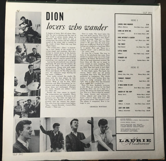 Dion (3) : Lovers Who Wander (LP, Album, Mono, Styrene, She)