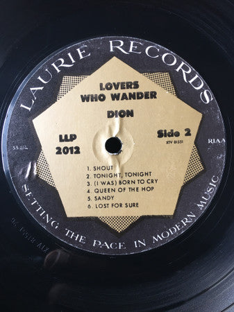 Dion (3) : Lovers Who Wander (LP, Album, Mono, Styrene, She)