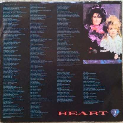 Heart : Heart (LP, Album, All)