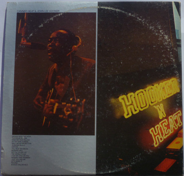 Canned Heat & John Lee Hooker : Hooker ’N Heat (2xLP, Album, Gat)