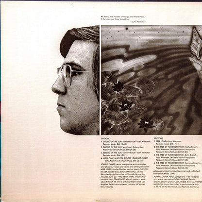 John Klemmer : Magic And Movement (LP, Album, Quad, Ter)