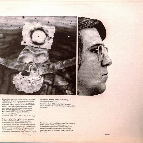 John Klemmer : Magic And Movement (LP, Album, Quad, Ter)