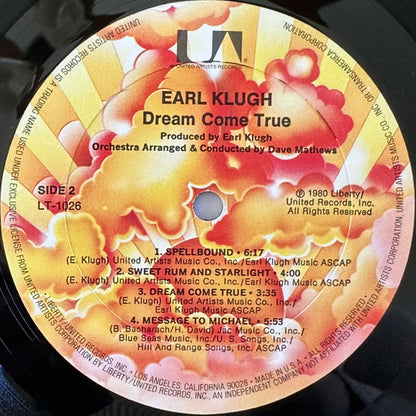 Earl Klugh : Dream Come True (LP, Album, All)