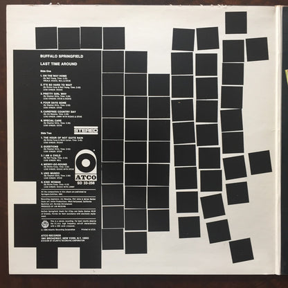Buffalo Springfield : Last Time Around (LP, Album, RE, PR,)