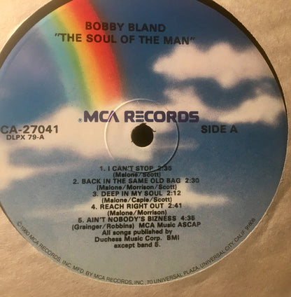 Bobby Bland : The Soul Of The Man (LP, Album, RE)