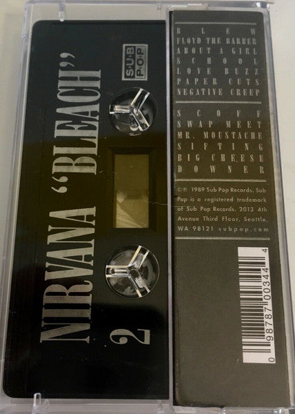 Nirvana : Bleach (Cass, Album, RE, Bla)