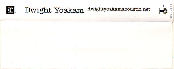 Dwight Yoakam : dwightyoakamacoustic.net (Cass, Album, Dol)