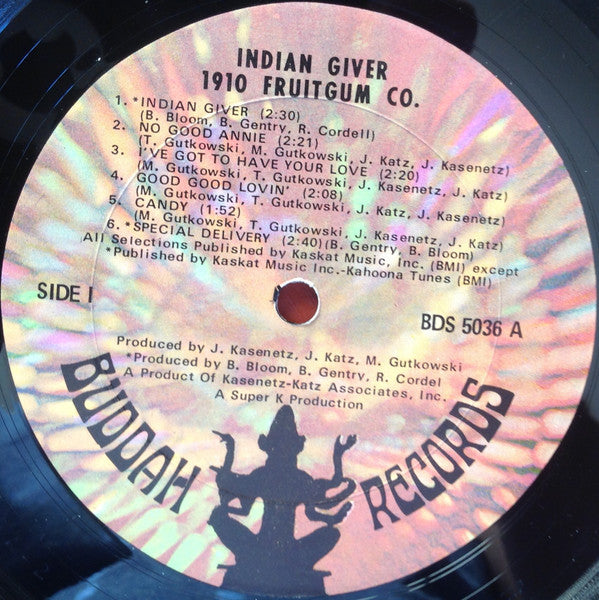 1910 Fruitgum Co.* : Indian Giver (LP, Album, ARP)