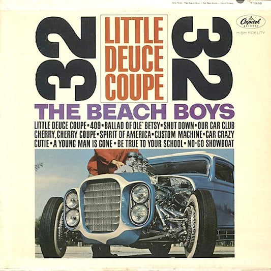 The Beach Boys : Little Deuce Coupe (LP, Album, Mono, Scr)