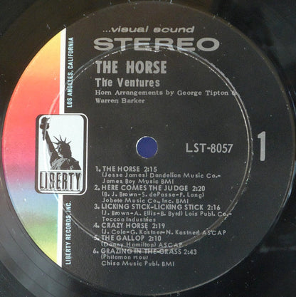 The Ventures : The Horse (LP, Album)