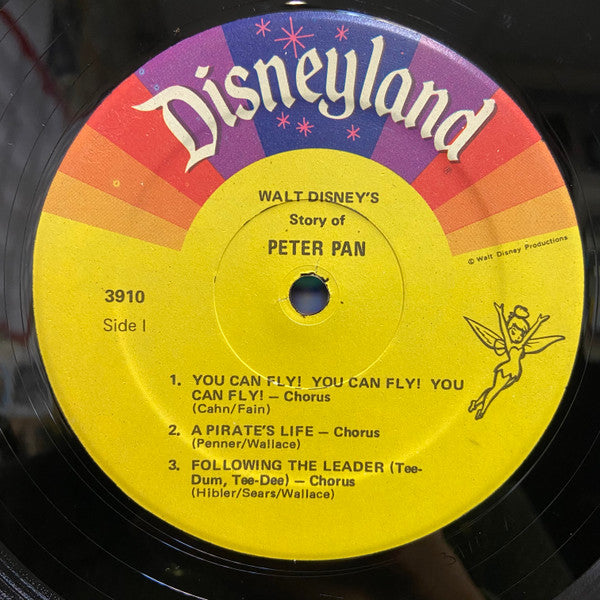 Ginny Tyler : Story And Songs From Peter Pan (LP, Album, RE, RP)