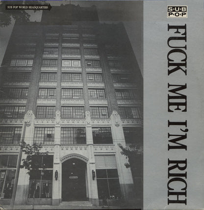 Various : Fuck Me I'm Rich (LP, Comp)