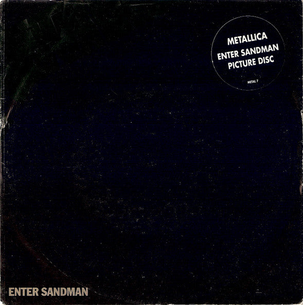 Metallica : Enter Sandman (7", Single, Pic)