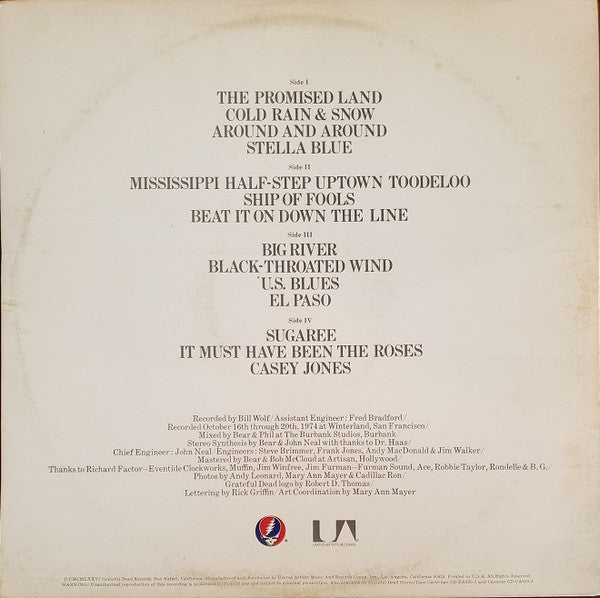 Grateful Dead* : Steal Your Face (2xLP, Album, Ter)