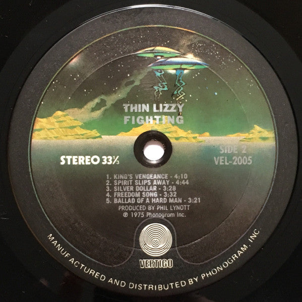 Thin Lizzy : Fighting (LP, Album, Pit)