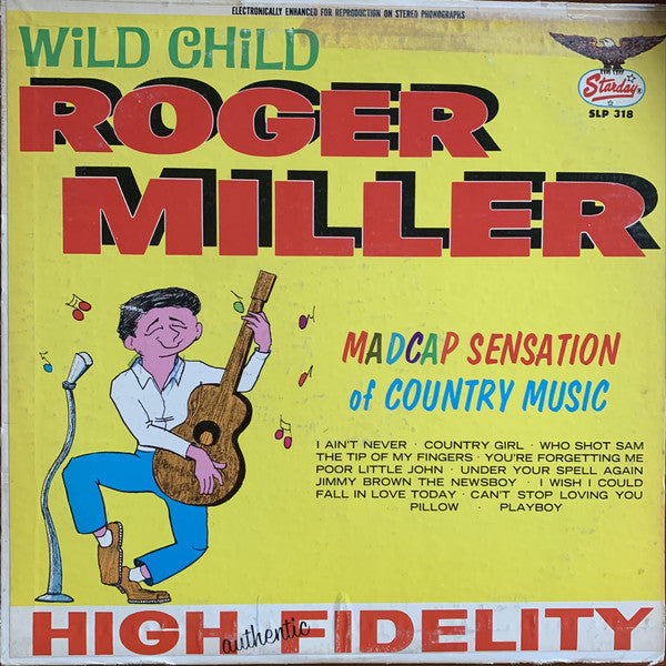 Roger Miller : Wild Child/Madcap Sensation Of Country Music (LP, Album, Club, Jac)