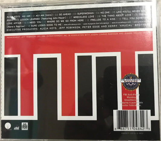 Alicia Keys : As I Am (CD, Album)