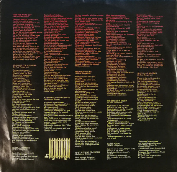 Heatwave : Central Heating (LP, Album)