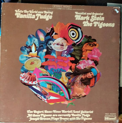 The Pigeons (2) : While The World Was Eating Vanilla Fudge (LP, Album, Ter)