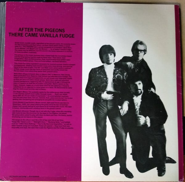 The Pigeons (2) : While The World Was Eating Vanilla Fudge (LP, Album, Ter)