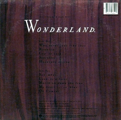 Erasure : Wonderland (LP, Album, Spe)
