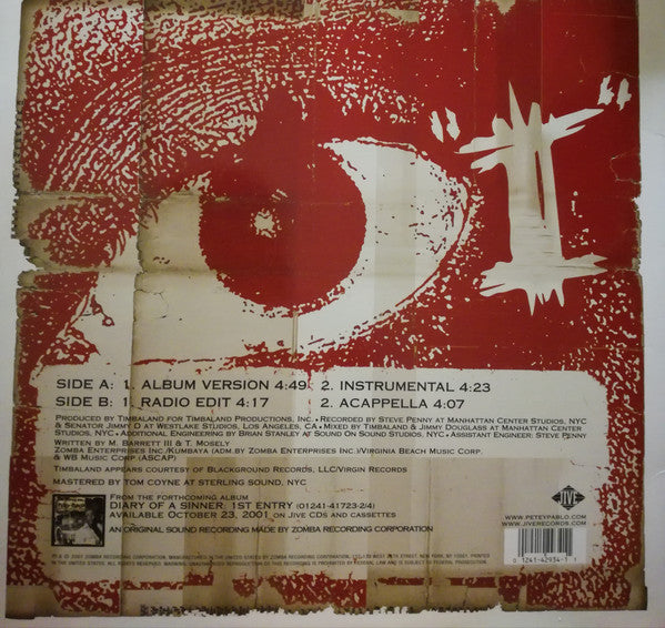 Petey Pablo : I (12", Single)