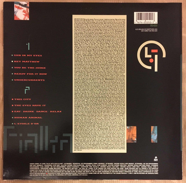 Karel Fialka : Human Animal (LP, Album)