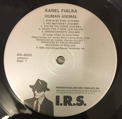 Karel Fialka : Human Animal (LP, Album)