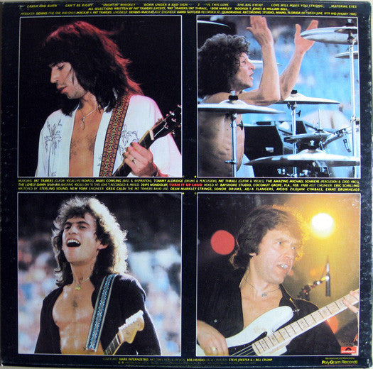 Pat Travers Band : Crash And Burn (LP, Album, RP, Hau)