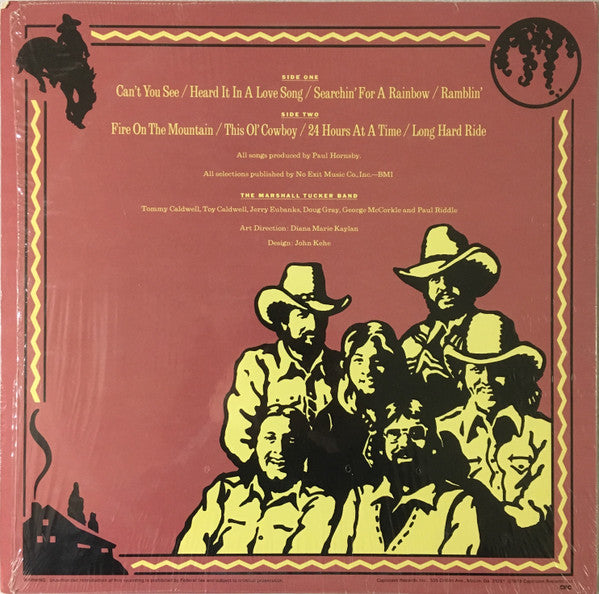 The Marshall Tucker Band : Greatest Hits (LP, Comp, Club, RE, Car)