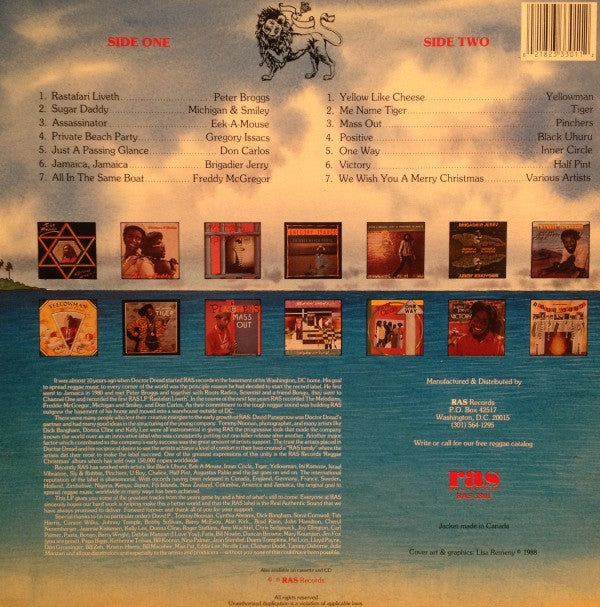 Various : The Real Authentic Sampler (LP, Smplr)