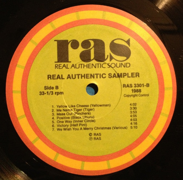 Various : The Real Authentic Sampler (LP, Smplr)