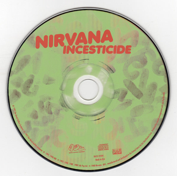 Nirvana : Incesticide (CD, Comp, RE)